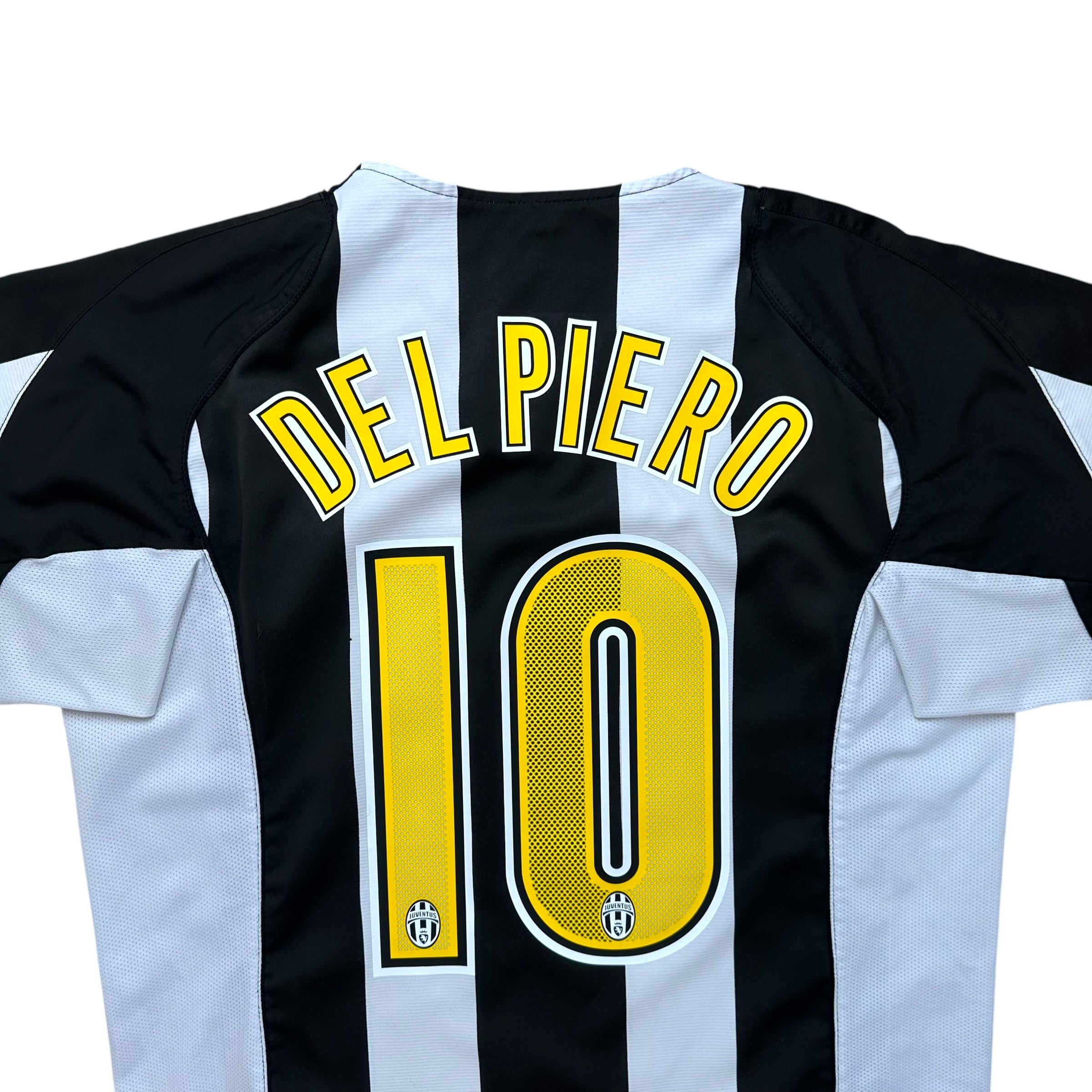 Juventus 2004-05 Home Shirt (M) Del Piero #10